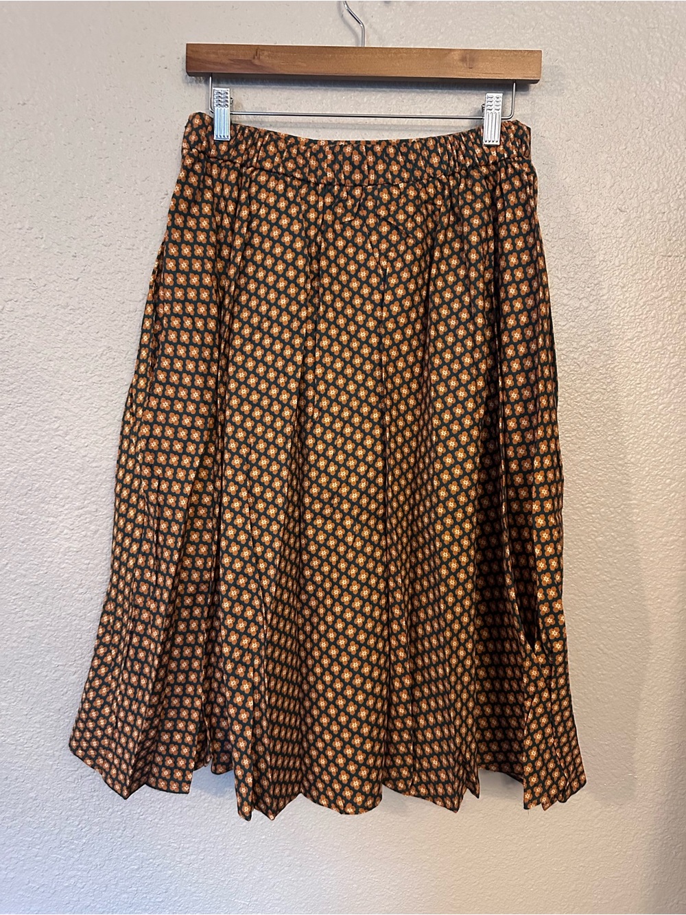 NWT Large Unique Vintage Tulip B. 70’s A-Line MIDI Skirt - Picture 3 of 9
